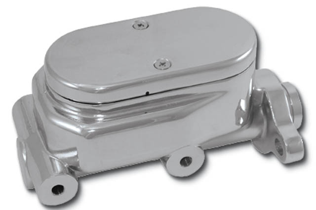 GM Universal Aluminum Chrome Master Cylinder, 1 inch Bore