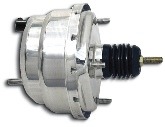 Universal 8 inch Dual Dia. Brake Booster- Chrome
