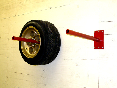 Wall Mount Tire Storage