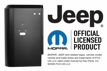 1976-1986 Jeep CJ Rear Corner Panel, Driver's Side