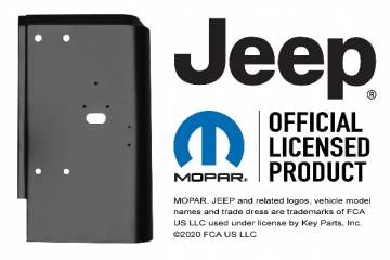 1987-1995 JEEP "YJ" Wrangler rear corner (tail light) panel - Right Side, Passenger's Side