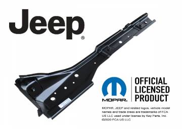1997-2006 Jeep TJ Wrangler Floor Side Rail Floor Support Pair