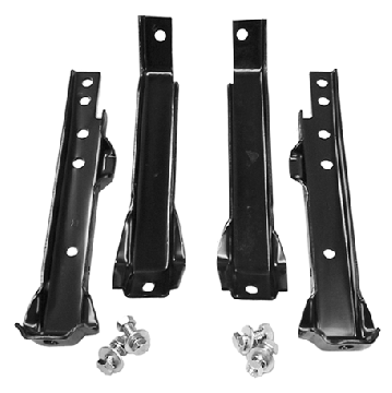 1967-1972 Chevy/GMC C/K Truck Rear Bumper Braces Fleetside (4 Piece)