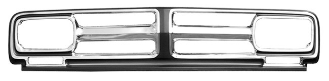 1971-1972 GMC C/K Truck Chrome Grille Shell