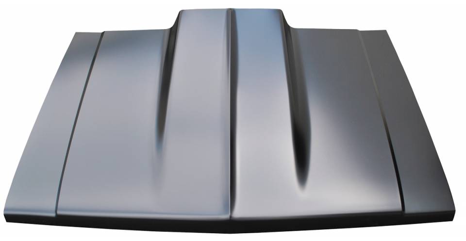 1981-1987 Chevy/GMC Truck,1981-1991 Blazer, Suburban 4" Steel Cowl Induction Steel Hood