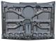 1981-1987 Chevy/GMC Truck,1981-1991 Blazer, Suburban 4" Steel Cowl Induction Steel Hood