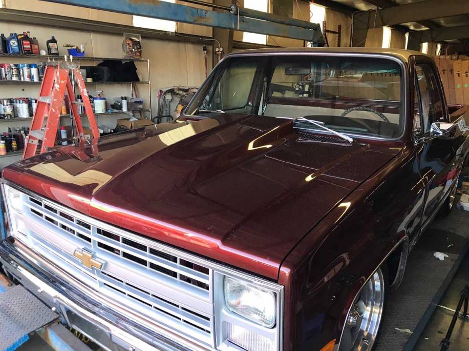 1981-1987 Chevy/GMC Truck,1981-1991 Blazer, Suburban 4" Steel Cowl Induction Steel Hood