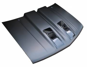88-98 Chevy/GMC,99 Classic,92-99 Suburban/Yukon/Tahoe Dual Cowl w/Ram Air Steel Cowl Induction Hood