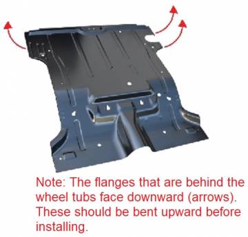 84-01 Jeep XJ Cargo Floor Skin