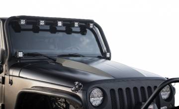 2007-2017 Jeep Wrangler JK/JKU Steel Cowl Induction Hood