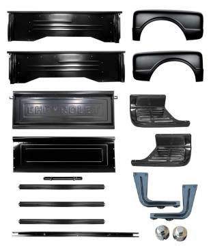 1967-1972 Chevy/GMC C/K Truck Short Stepside Bed Kit without Floor