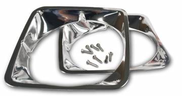 1969-1972 Chevy Truck Headlight Bezel Set with Screws