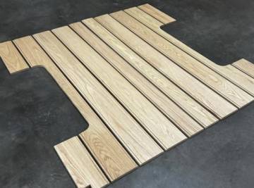 1967-1972 Chevy/GMC Short Bed Fleetside Pre-drilled Oak Bed Wood (PRE-DRILLED)