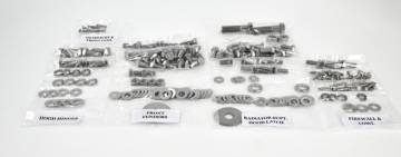 1973-1980 Chevy/GMC Truck Front Sheet Metal Bolt Kit Indented Head Black Phosphate  167 Pcs