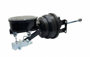 1960-1966 Chevy Truck 8" Dual Powder Coated Black / Oval Style Master Brsion Kit (Disc/ Drum)