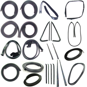 1976-1977 Chevy/GMC Blazer/Jimmy- Complete Weatherstrip Kit