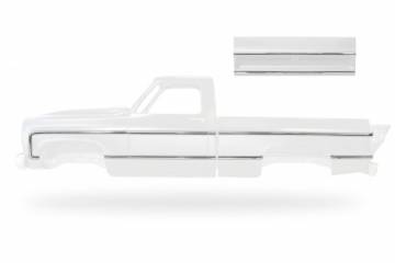 Complete Premium Body Molding Set - Polished - 73-80 Chevy GMC CK Truck - SB Fleetside