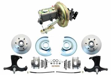 1967-1970 Chevy Truck Front & Rear Disc Brake Conversion Kit 6 Lug 11" OEM Booster Conversion Kit