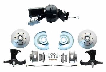 1967-1970 Chevy Truck Disc Brake Conversion Kit 6 Lug Powder Coated 9"' Booster Conversion Kit
