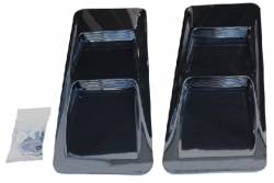 Pair of Plastic Inserts for the 88-98 Chevy Truck Ram air Hood