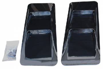 Pair of Plastic Inserts for the 88-98 Chevy Truck Ram air Hood