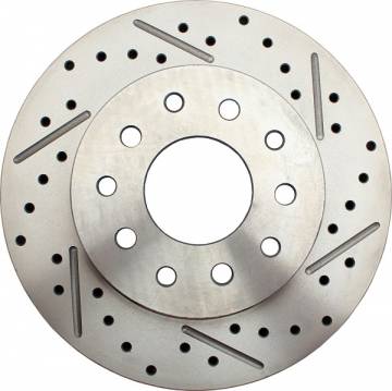 Universal Rear Ford 9" / GM 1012 Bolt Pattern Drilled/ Slotted  (Driver Side)