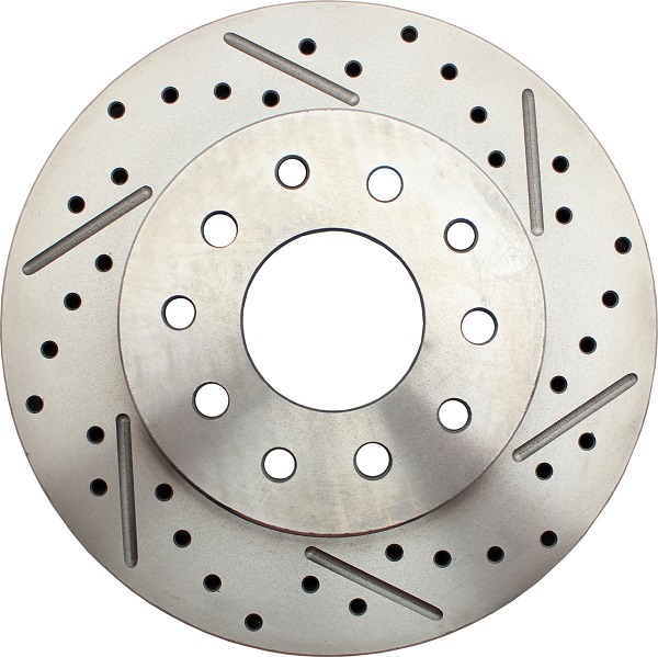1962-1972 Mopar A, B, & E Rear Drilled/ Slotted Rotor (Passenger Side)