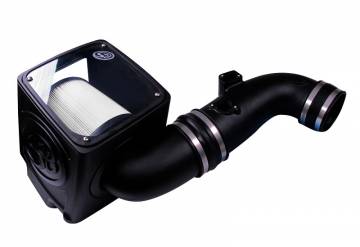 2011-2016 Chevy Silverado/GMC Sierra V8-6.6L LML Duramax S&B Filter Cold Air Intake Kit w/Dry Filter