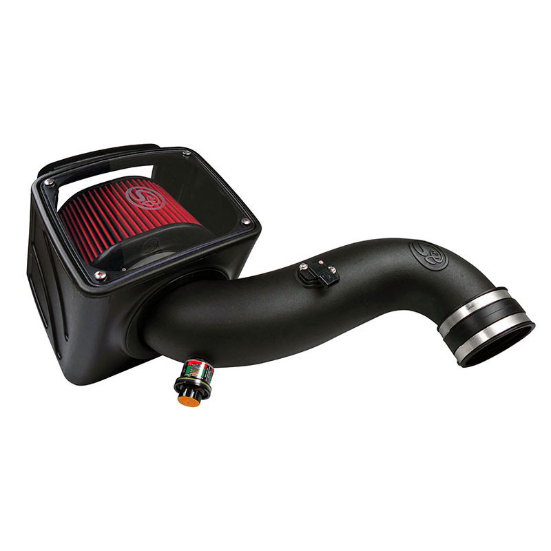 07-10 Chevy Silverado/GMC Sierra V8-6.6L LMM Duramax S&B Filter Cold Air Intake Kit w/ Oiled Filter