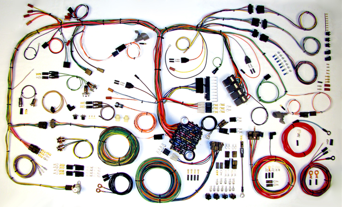 1970-1974 Cuda/Challenger Classic Update Wiring Harness Kit American