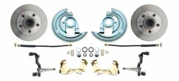 1964-1972 GM A Body (Chevelle, GTO, Cutlass) Stock Height Front Disc Brake Kit with Standard Rotors