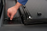 Flex Tonneau features a secure design.