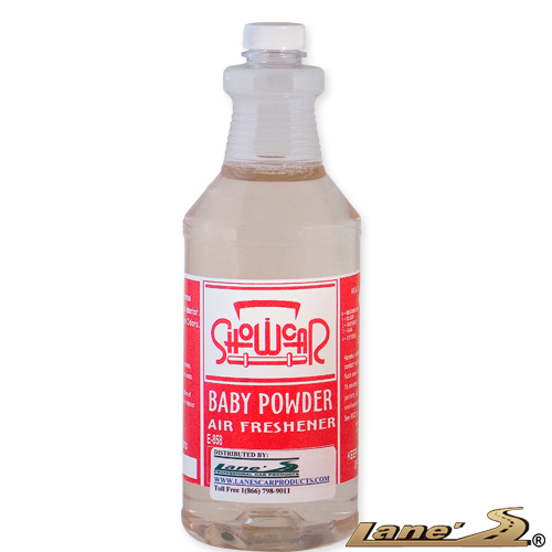 Lane's Baby Powder Car Air Freshener   32 oz.