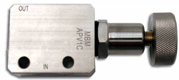 Hotrod Universal Adjustable Proportioning Valve Chrome