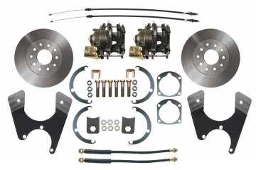 DBK1012FS  -  Rear GM 1955-1968 Full Size 10/12 Bolt Pattern Disc Brake Conversion Kit Standard Rotors