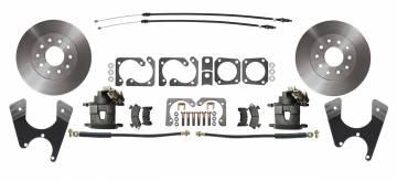 DBK1012S  -  GM F, X Body 10/12 Bolt Pattern Standard Rear Disc Brake Kit with E-Brake Staggered Shocks