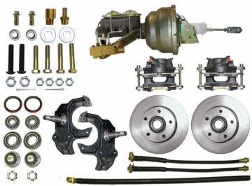 Full Size Chevy Belair 1955-57 Complete 2 inch Drop Disc Brake Kit