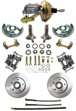 1962-67 Chevy Nova Complete Stock Height Disc Brake Kit