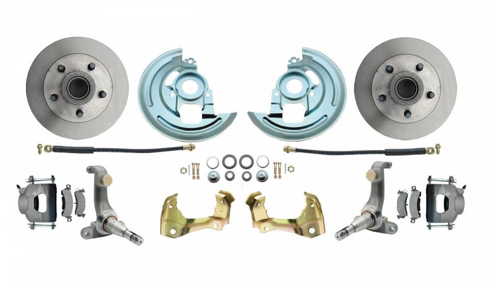 DBK6267  - 1962-1967 Chevy Nova X-Body Standard Disc Brake Kit