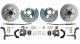 DBK6272-MP-705  1962-1972 Mopar B & E Body Standard Front Disc Brake Conversion Kit ( Charger, Challenger, Coronet) w/ 8" Dual Pow
