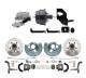 DBK6272-MP-705  1962-1972 Mopar B & E Body Standard Front Disc Brake Conversion Kit ( Charger, Challenger, Coronet) w/ 8" Dual Pow