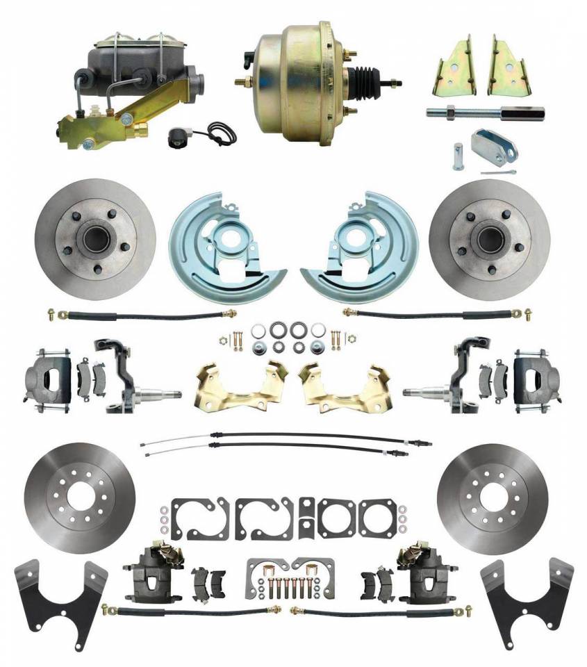 1964-1972 GM A Body Front & Rear Power Disc Brake Conversion Kit
