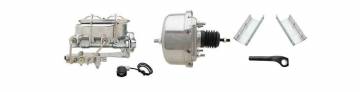 FD-331  - 1964-1966 Ford Mustang Chrome Power Brake Booster Conversion for (Disc/ Drum) Automatics Only
