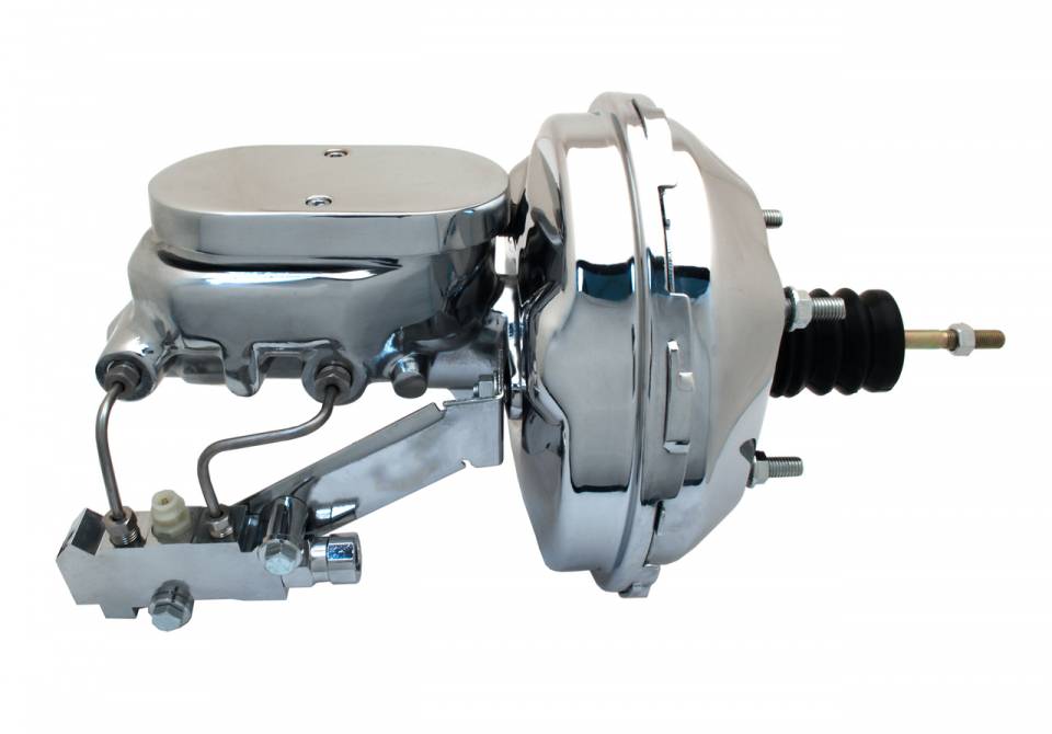 GM-353 - GM A, F, X 9" Chrome Power Brake Booster Conversion Kit (Disc/ Disc)