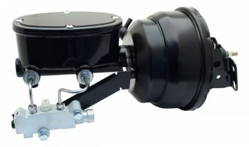 GM-403 GM 1967-1980 F Body Wilwood Style 8" Dual Powder Coated Black Booster Conversion Kit (Disc/ Drum)