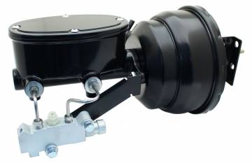 GMFS1-401  1955-1958 GM Full Size 8" Dual Powder Coated / Wilwood Oval Style Master Booster Conversion Kit (Disc/ Drum)