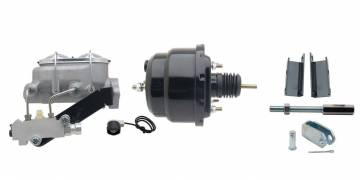 GMFS1-709  1955-1958 GM Full Size 8" Dual Powder Coated / Aluminum Booster Conversion Kit