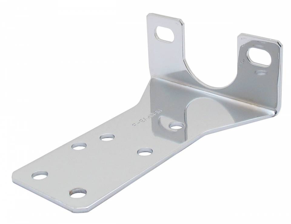 MCK113BM - Universal Chrome Flat Top Master Cylinder w/ Bottom Mount Disc/ Drum Proportioning Valve