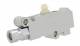 MCK113BM - Universal Chrome Flat Top Master Cylinder w/ Bottom Mount Disc/ Drum Proportioning Valve