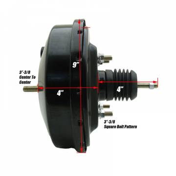Universal 9" Single Diaphragm Brake Booster